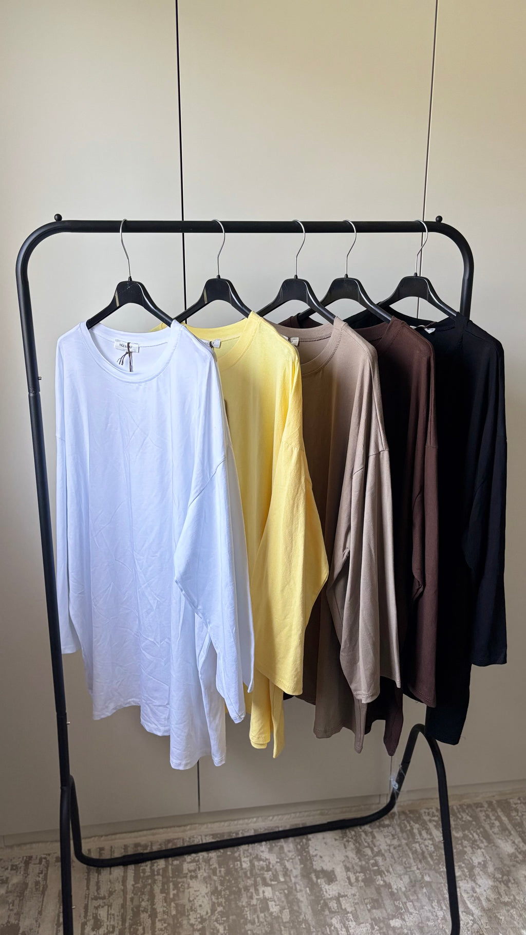 T-shirt manches longues 100% coton