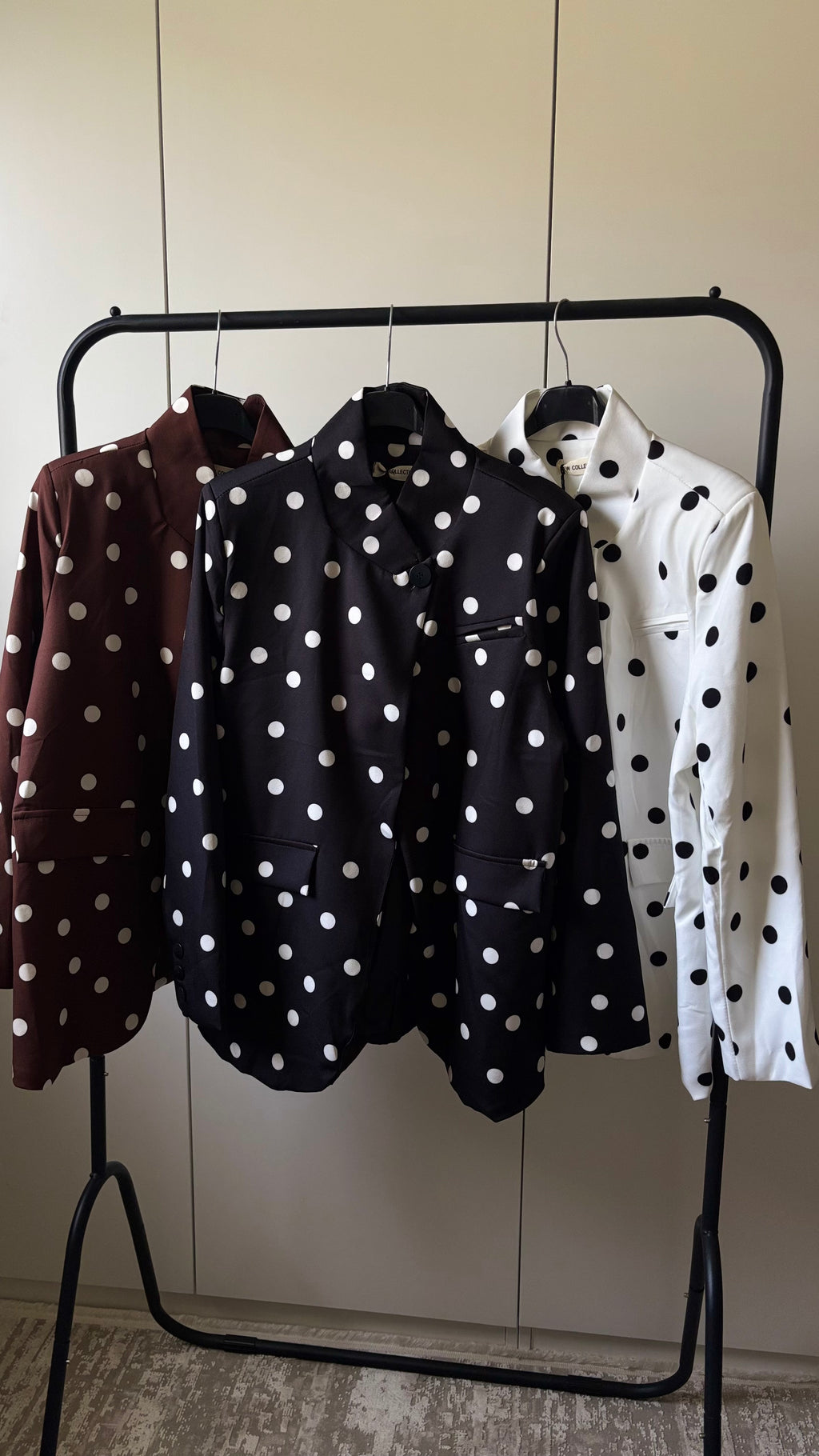 Blazer à petit pois