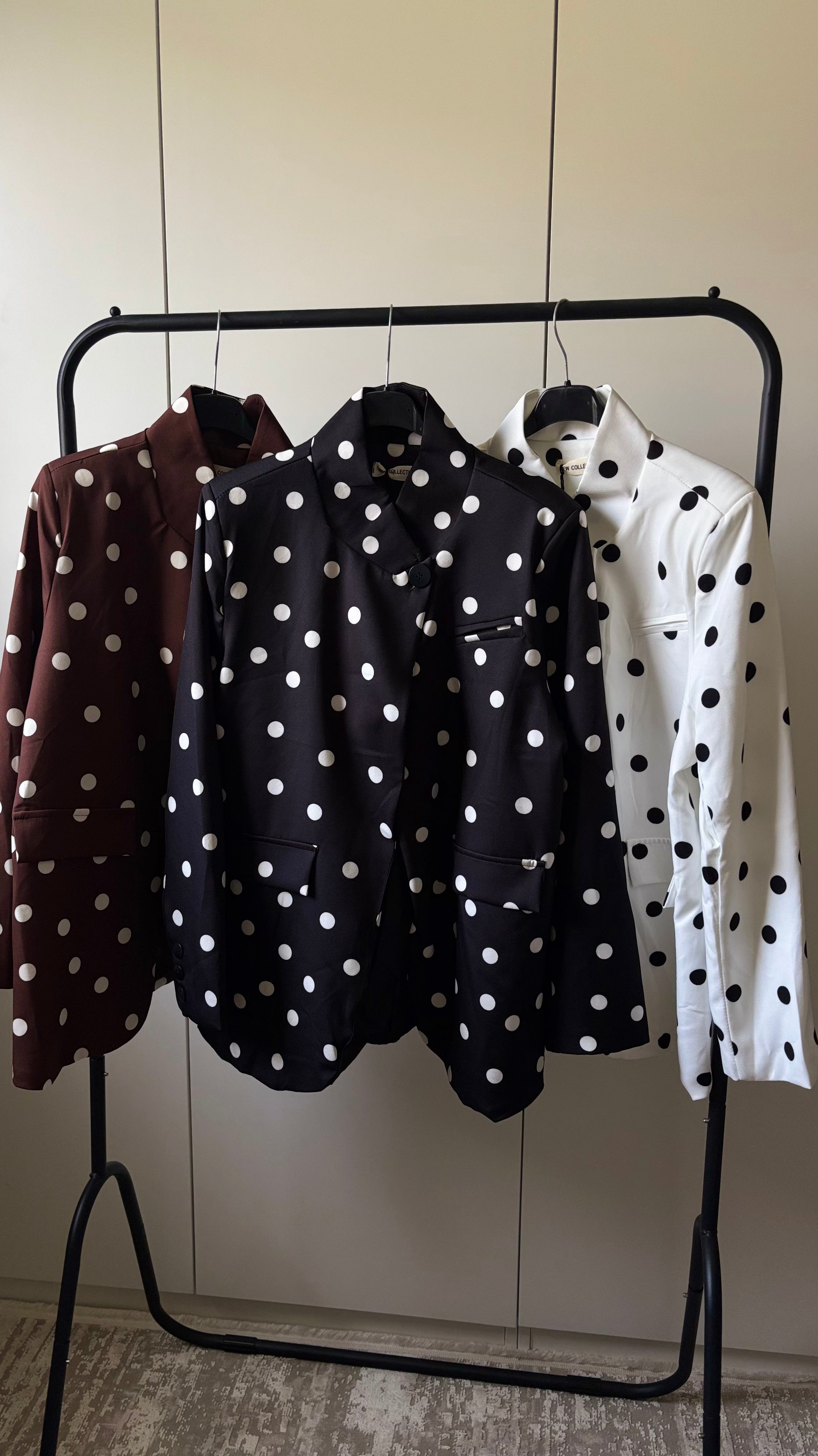 Blazer à petit pois