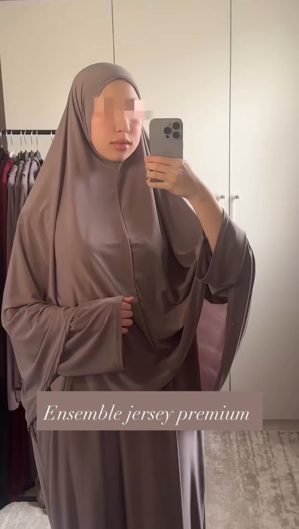 Set de prière en jersey premium