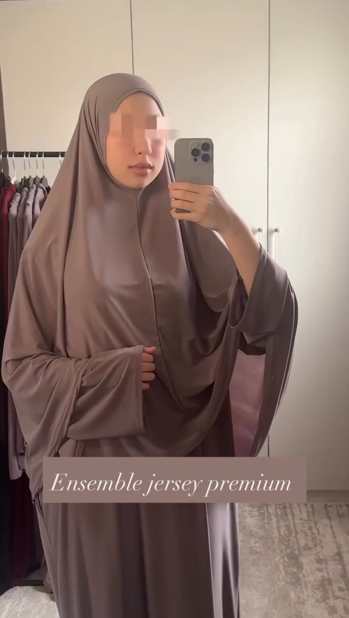 Set de prière en jersey premium