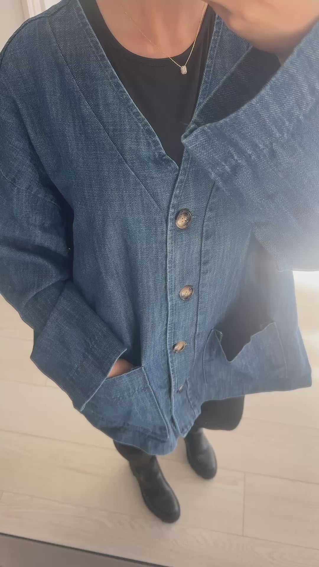 Veste en jean